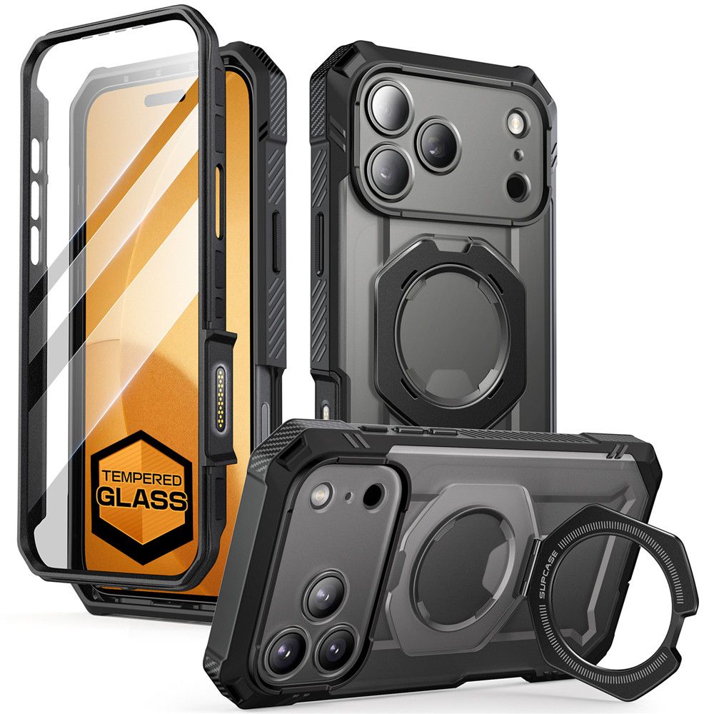Supcase UB Grip Pro Mag MagSafe Case til iPhone 17 Pro Max - sort