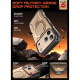 Supcase UB Grip Pro Mag MagSafe Case til iPhone 17 Pro Max - Guld