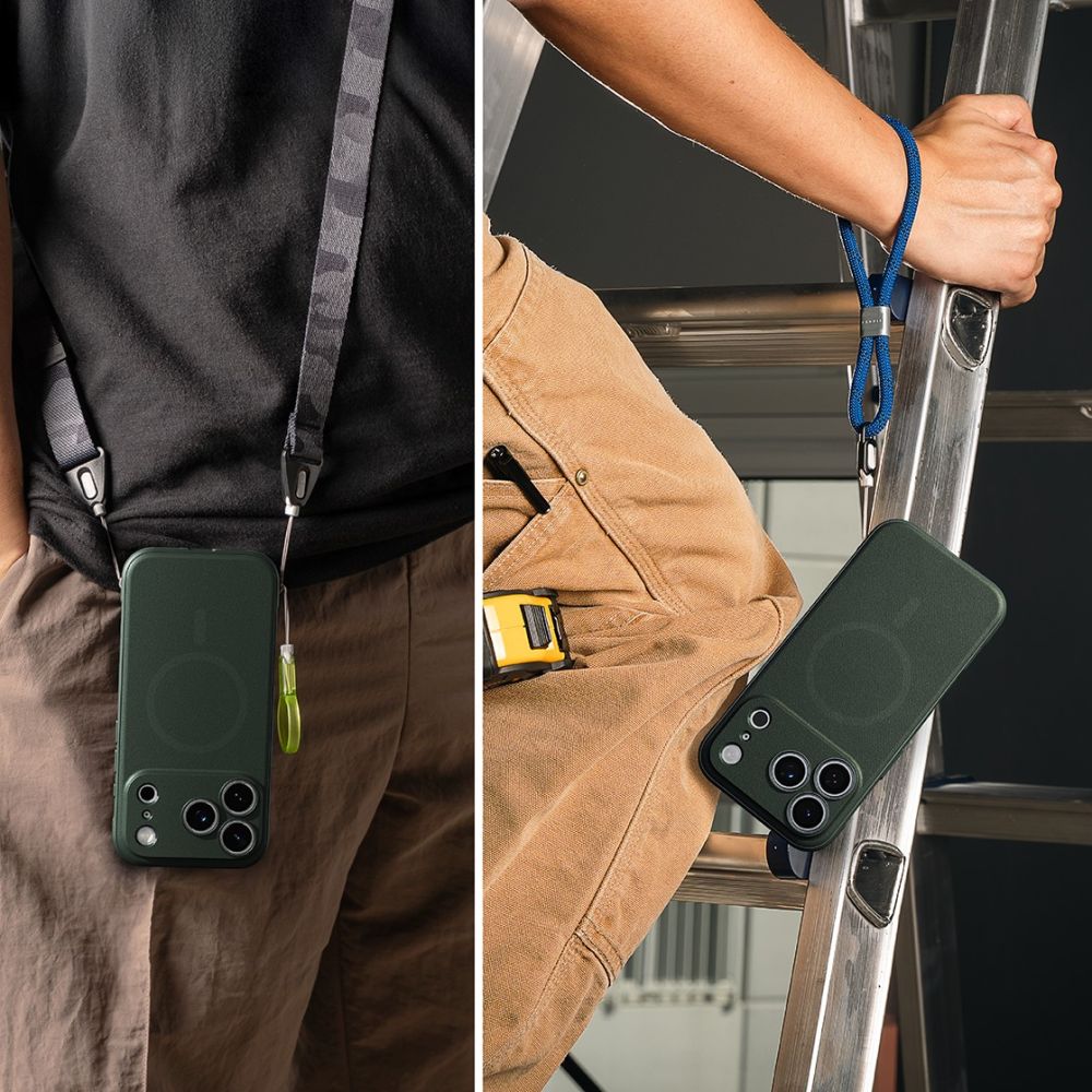 Ringke Onyx Magnetisk MagSafe Case til iPhone 17 Pro - Grøn