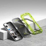 Ringke Easy Slide 2-pack Privacy Glass til iPhone 17 Pro - sort