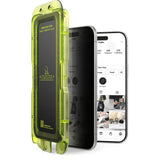Ringke Easy Slide 2-pack Privacy Glass til iPhone 17 Air - sort
