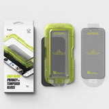 Ringke Easy Slide 2-pack Privacy Glass til iPhone 17 Air - sort