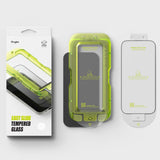 Ringke Easy Slide 2-pack hærdet glas til iPhone 17 - sort