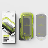 Ringke Easy Slide 2-pack Privacy Glass til iPhone 17 - sort