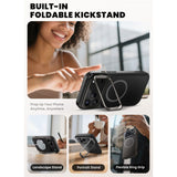 Supcase IBLSN Ares Flip Mag MagSafe Case til iPhone 17 Pro - sort