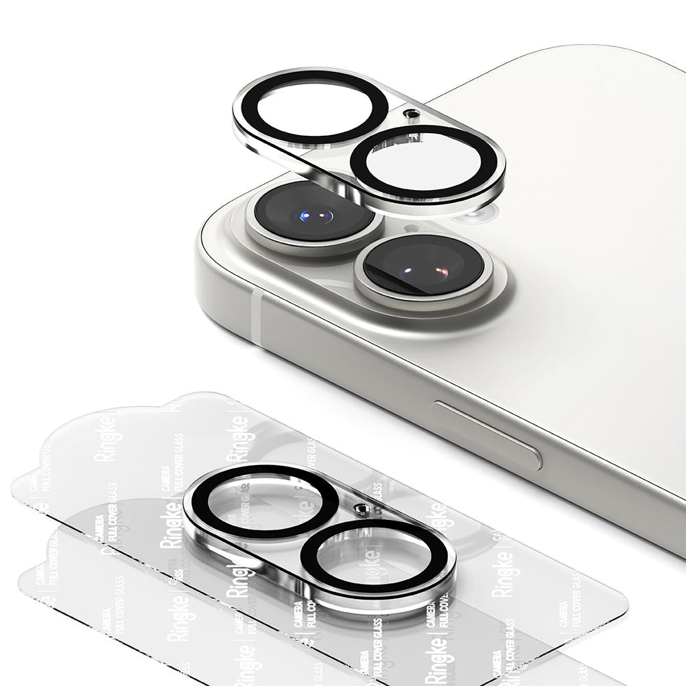 Ringke Camera Full Cover 2-pakke til iPhone 17 - sort