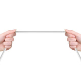 Dudao USB / Lightning kabel 2.4A 1m hvid (L4L 1m hvid)