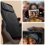 Tech-Protect Kevlar Aura MagSafe Case til iPhone 17 - sort