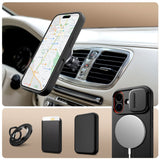 Tech-Protect Kevlar Aura MagSafe Case til iPhone 17 - sort