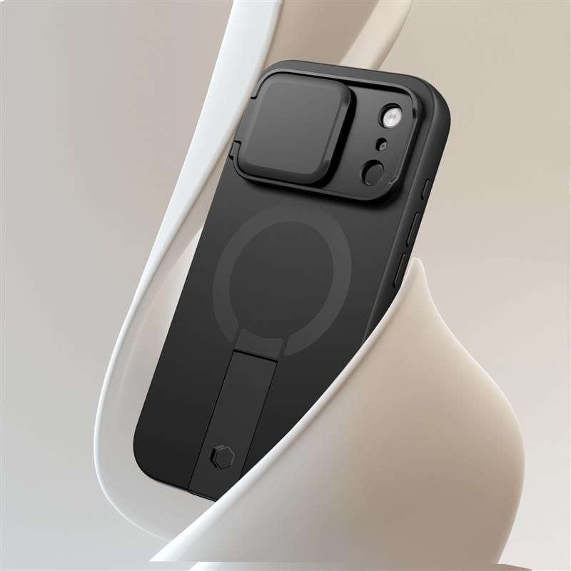 Tech-Protect Kevlar Aura MagSafe Case til iPhone 17 Pro - sort