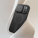 Tech-Protect Kevlar Aura MagSafe Case til iPhone 17 Pro - sort