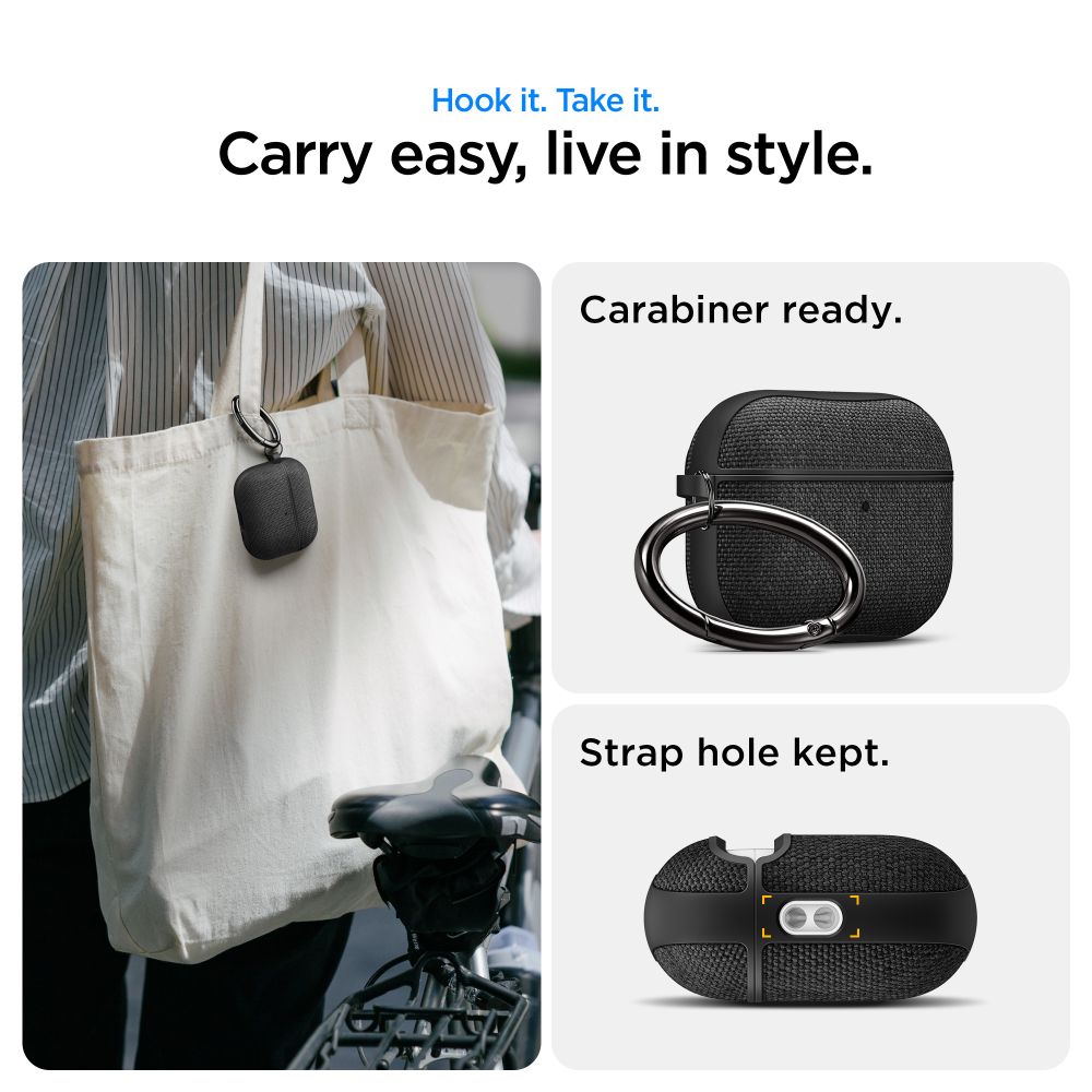 Spigen Urban Fit Case for AirPods 3 - Black