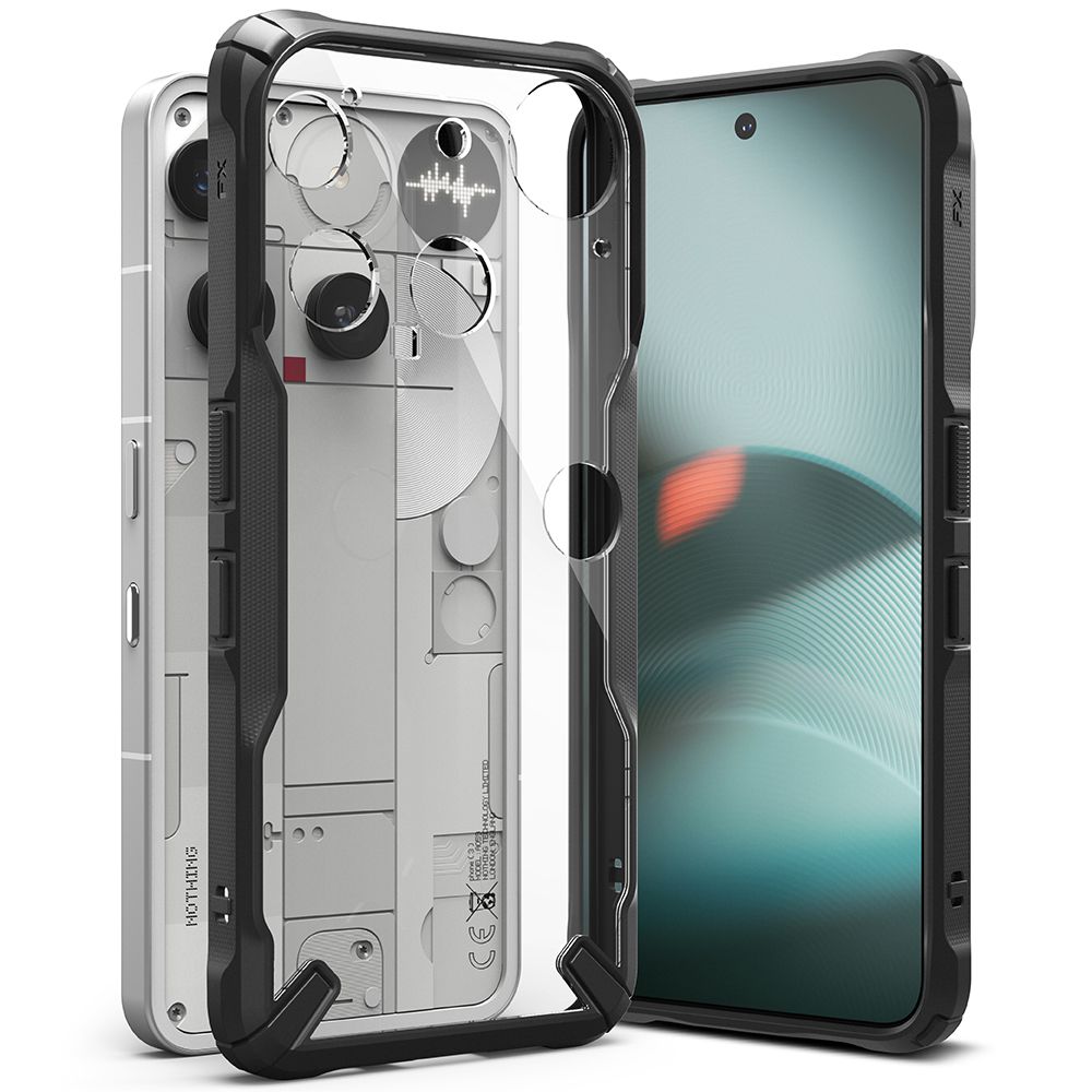 Ringke Fusion X Case for Nothing Telefon 3 - sort