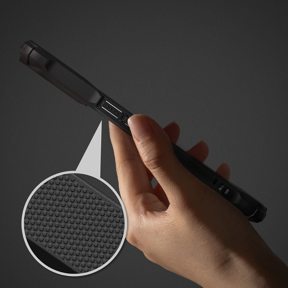 Ringke Fusion X Case for Nothing Telefon 3 - Grå og sort