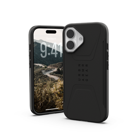 UAG Civilian MagSafe case til iPhone 17 - sort