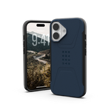 UAG Civilian MagSafe case til iPhone 17 - marineblå