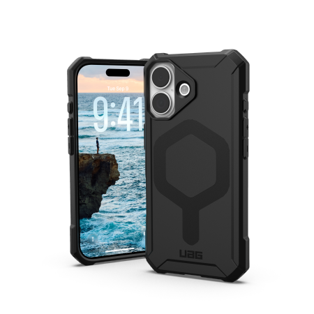 UAG Essential Armor MagSafe-hylster til iPhone 17 - sort