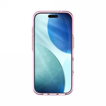 ZAGG Santa Cruz Snap MagSafe Case til iPhone 17 - Klar Pink