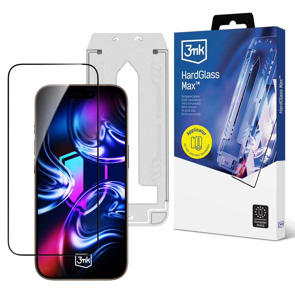 3mk Hardglass Max hærdet glas til iPhone 17 Pro Max