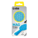 SBS MAG Grippy MagSafe kompatibel holder med sugekop og øre - blå