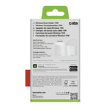 SBS 2-in-1 Wireless Magnetic Charging Station - White