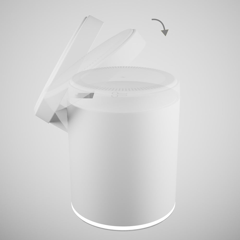 SBS 2-in-1 Wireless Magnetic Charging Station - White