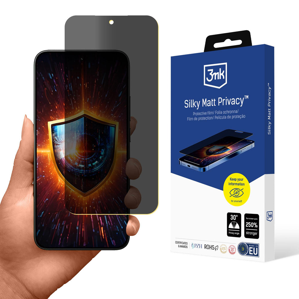 3mk Silky Matt Privacy Privacy Screen Protector til Xiaomi 15T 5G