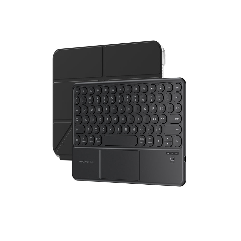 AmazingThing Minimal Case Keylite Combo Keyboard Case til iPad Air M3 13" - sort