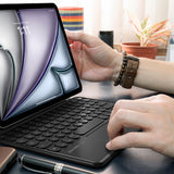 AmazingThing Minimal Case Keylite Combo Keyboard Case til iPad 11" 2025 - sort