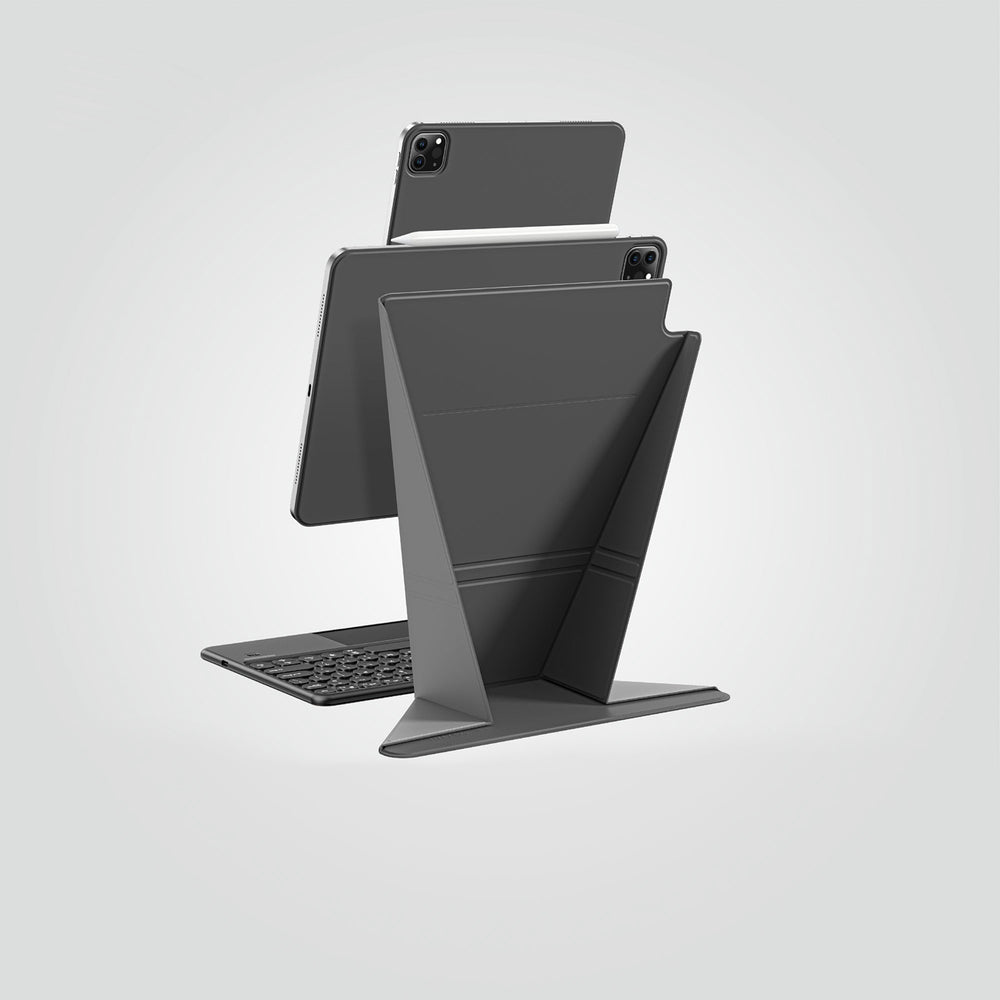 AmazingThing Matte Pro Mag Folio Case med Stativ til iPad Air M3 11" - sort