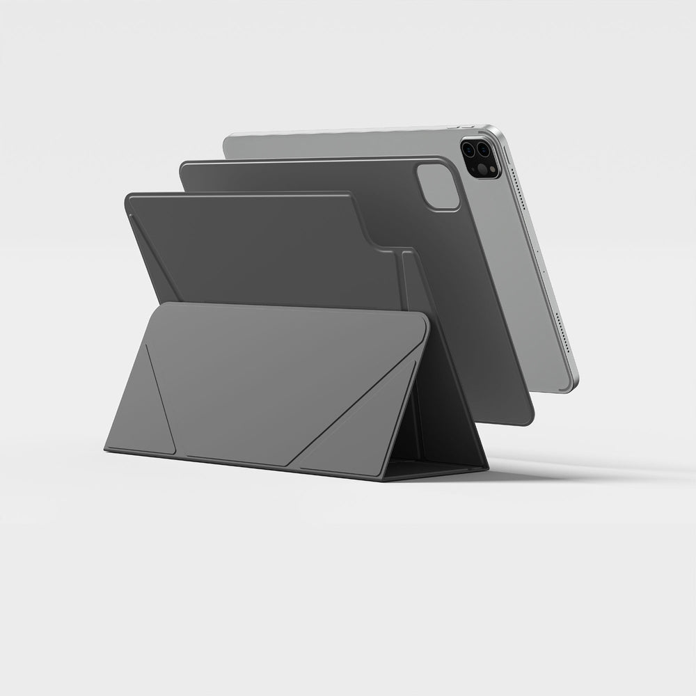 AmazingThing Matte Pro Mag Folio Case med Stativ til iPad Air M3 11" - sort