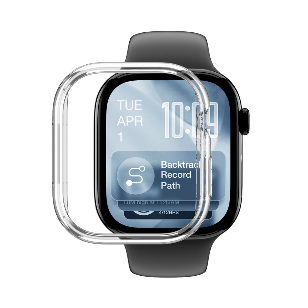AmazingThing Minimal Protective Case for Apple Watch Series 11 42mm - Clear