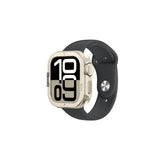 AmazingThing Titan Pro Metal Case til Apple Watch 11 46mm Aluminium - Titan