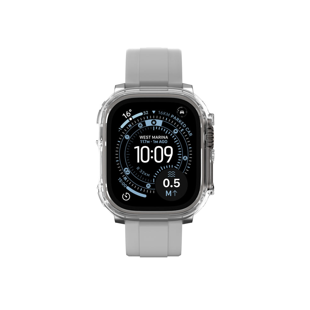AmazingThing Minimal Protective Case for Apple Watch UItra 3 49mm - Transparent