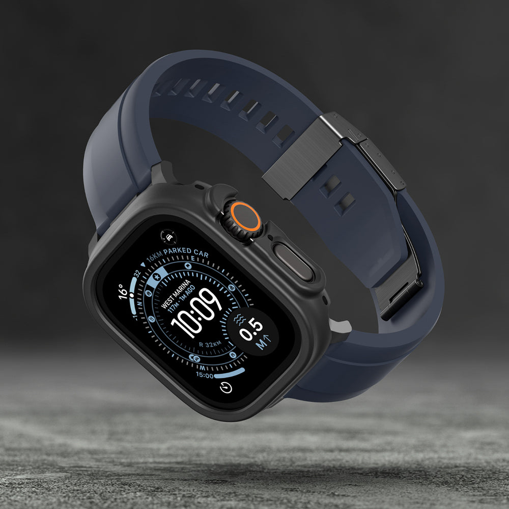 AmazingThing Minimal Protective Case for Apple Watch UItra 3 49mm - Black