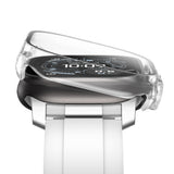 AmazingThing Radix Glass Screen Protector with Case for Apple Watch UItra 3 49mm - Clear