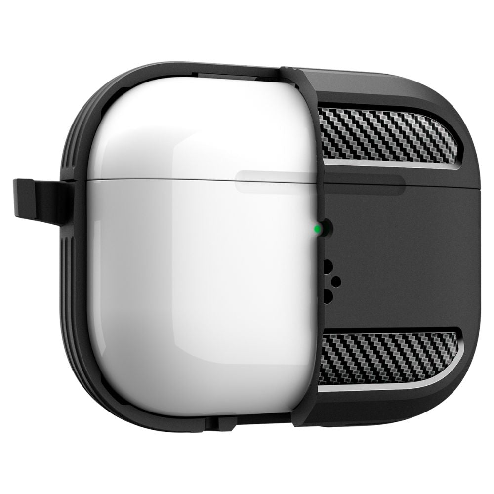 Spigen Rugged Armor Case til AirPods 3 - Matte Black