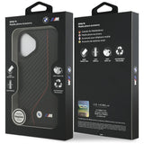 BMW M Carbon Line & Logo MagSafe Case til iPhone 17 - Rød