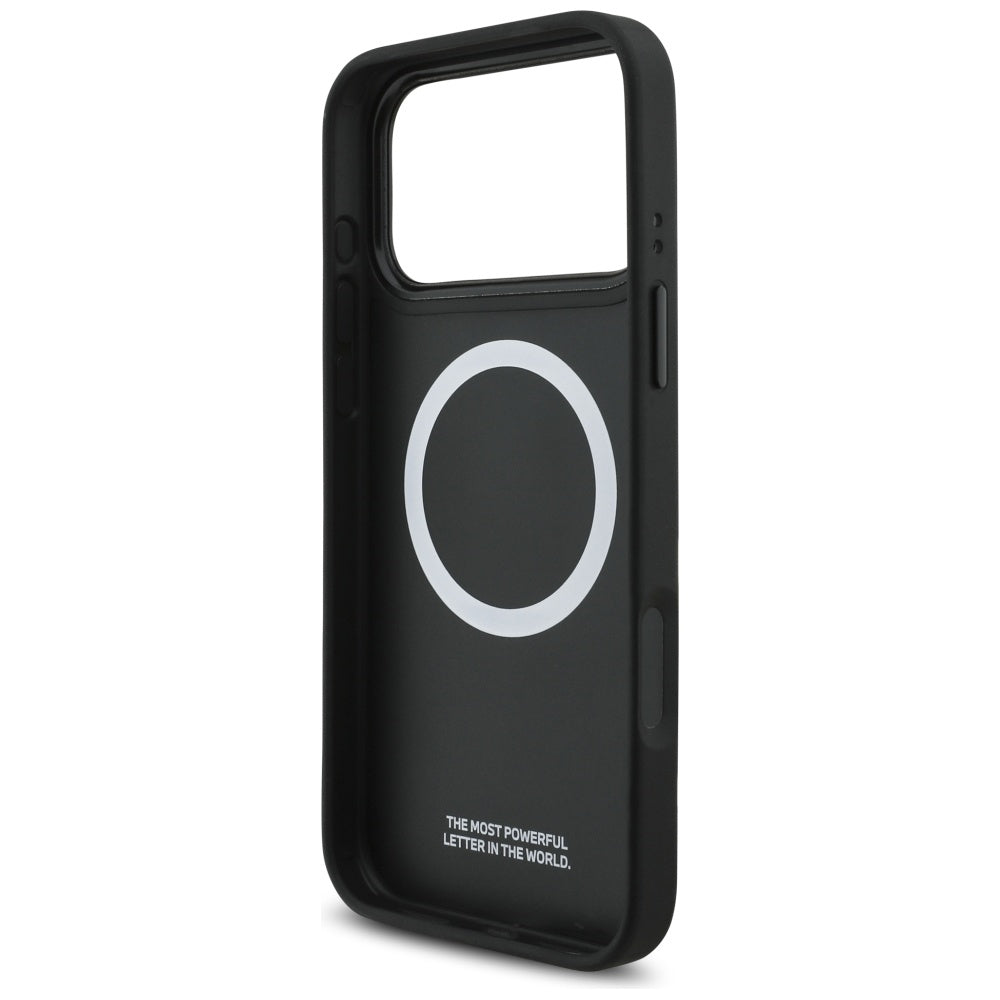 BMW M Carbon Line & Logo MagSafe Case til iPhone 17 Pro Max - Gul