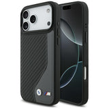 BMW M Carbon Logo MagSafe-foder for iPhone 17 Pro Max - grafit
