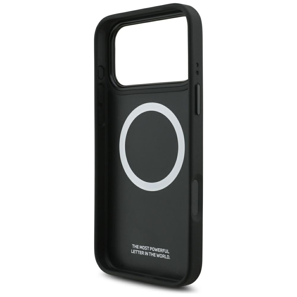 BMW M Carbon Logo MagSafe-foder for iPhone 17 Pro Max - grafit