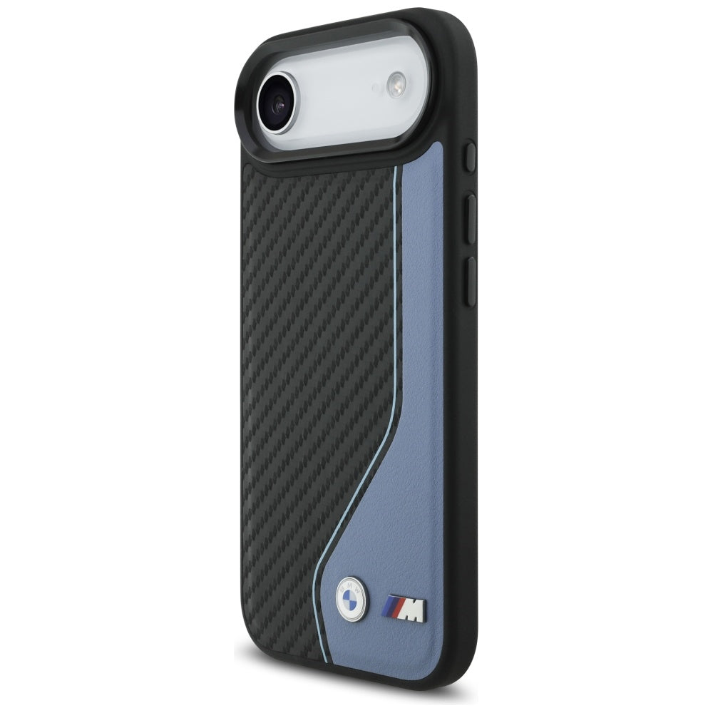 BMW M Carbon Logo MagSafe iPhone Air Case - Blå