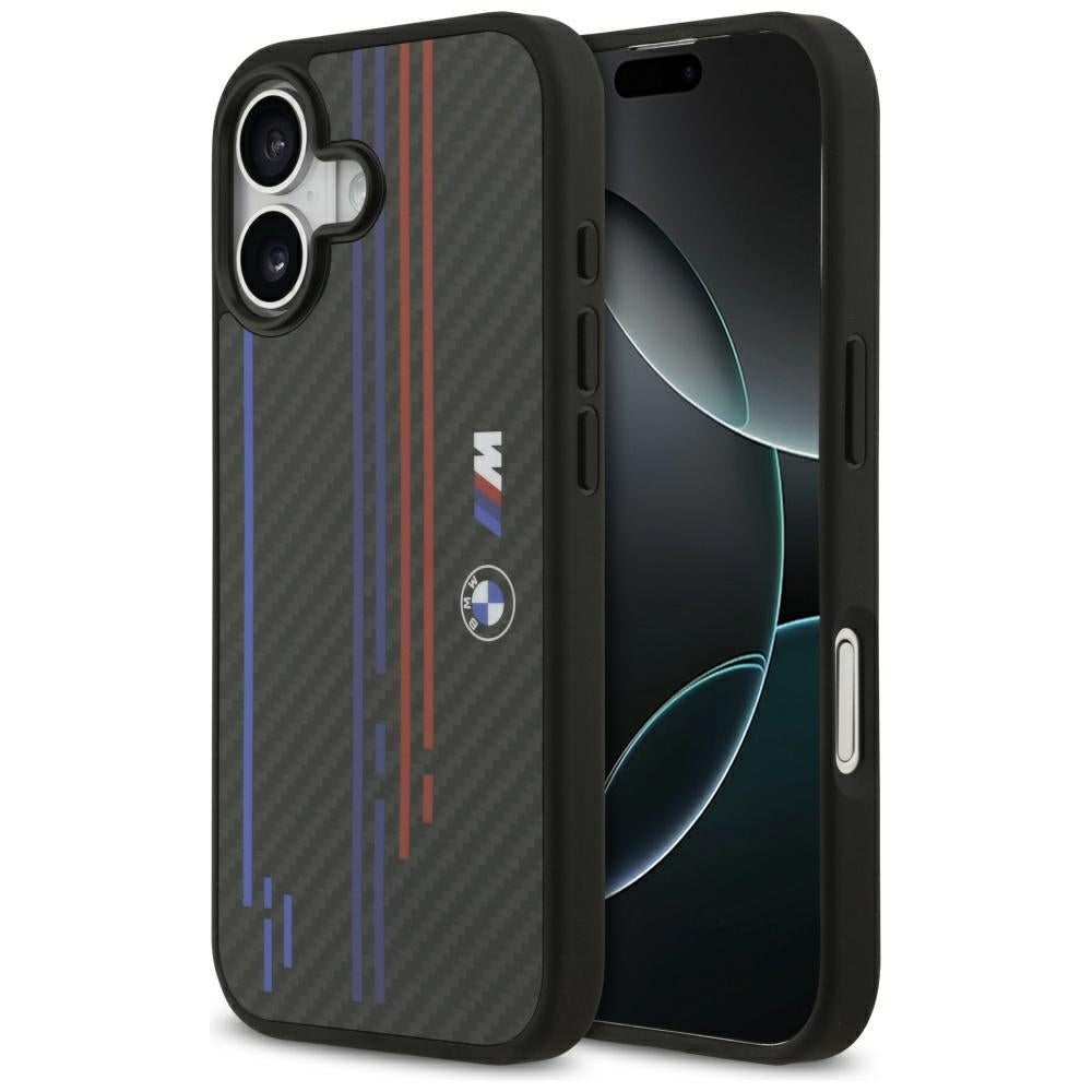 BMW M Kevlar Lines & Logo MagSafe Case til iPhone 17 - sort