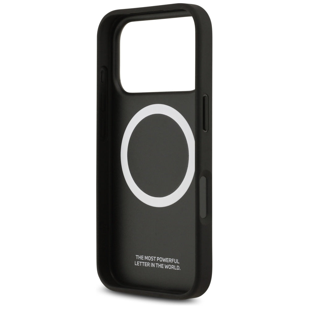 BMW M Kevlar Lines & Logo MagSafe Case til iPhone 17 Pro - sort
