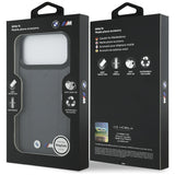 BMW M Quilted Logo MagSafe case til iPhone 17 Pro Max - grafit