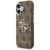 Guess 4G Big 4G Classic Logo Case til iPhone 17 - Brunt og Guld