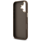 Guess 4G Big 4G Classic Logo Case til iPhone 17 - Brunt og Guld