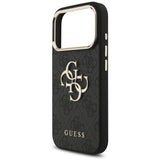 Guess 4G Big 4G Classic Logo Case til iPhone 17 Pro - sort og guld