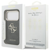 Guess 4G Big 4G Classic Logo Case til iPhone 17 Pro - sort og guld
