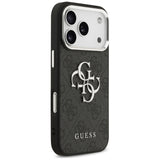 Guess 4G Big 4G Classic Logo-hylster til iPhone 17 Pro Max - sort